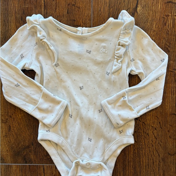 Baby GAP Cream Kids Matching Set long sleeve bodysuit and pants set. 3-6 months - Picture 3 of 15